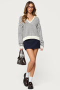 Copenhagen Oversized Striped Sweater