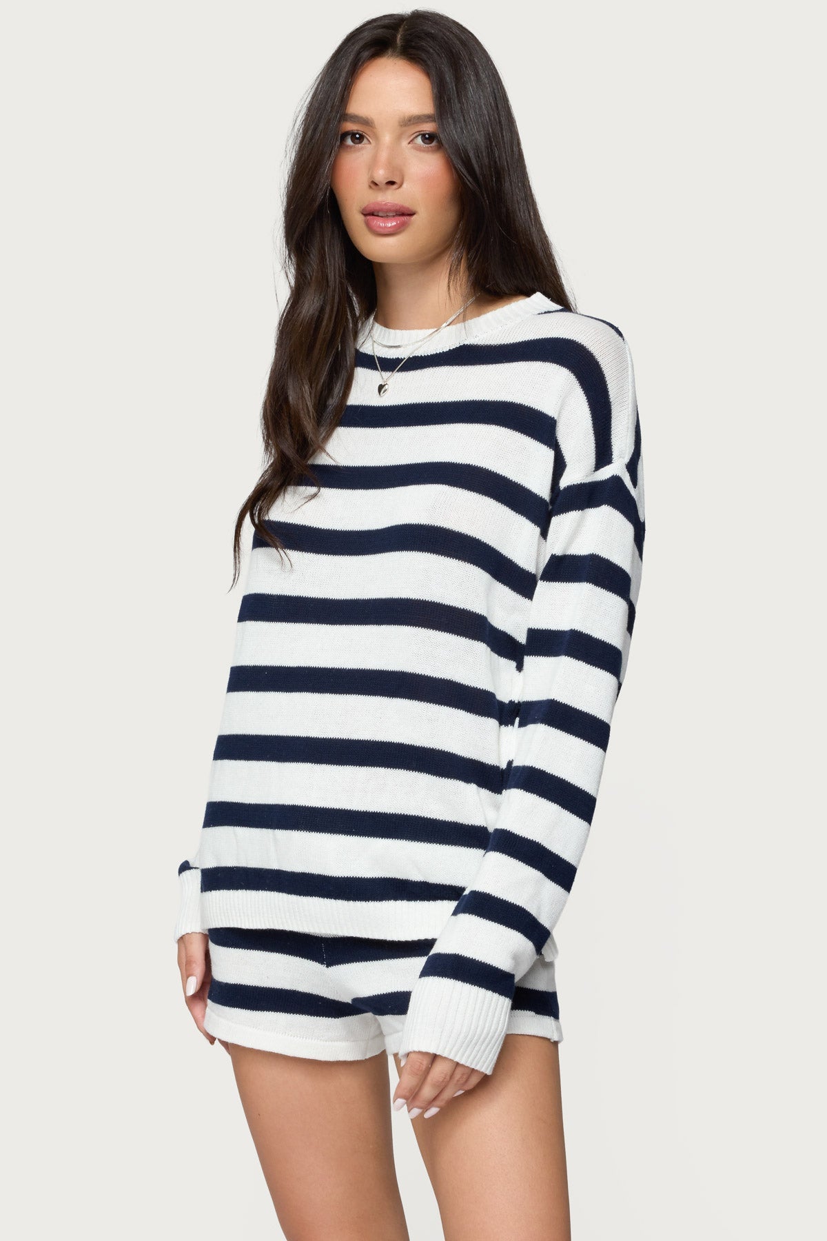 Amaris Oversized Striped Sweater