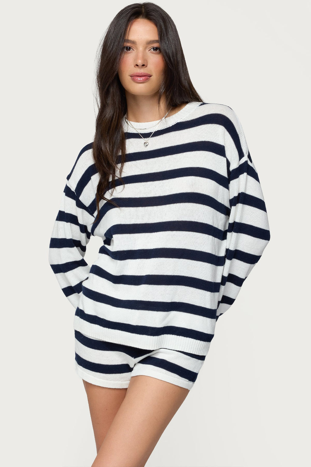Amaris Oversized Striped Sweater