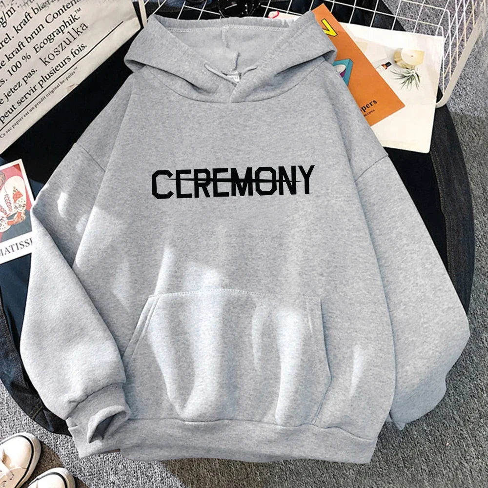 Hoodie Hot Song Ceremony Retro Women/men Hoodies Autumn Winter Clothes Aesthetic Sweatshirt Vintage