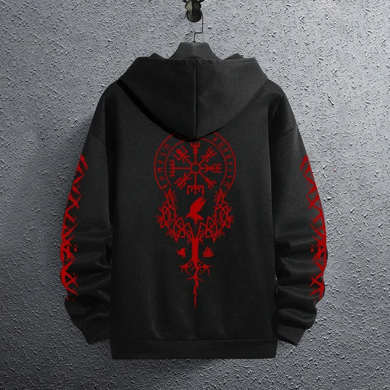 Black Sweatshirts Autumn Winter Male Daily Casual Sporty Jogging Hoodie Men's Outwear Fashion Pullover