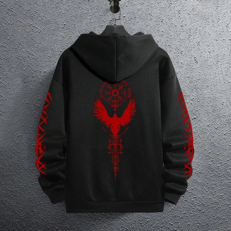 Black Sweatshirts Autumn Winter Male Daily Casual Sporty Jogging Hoodie Men's Outwear Fashion Pullover