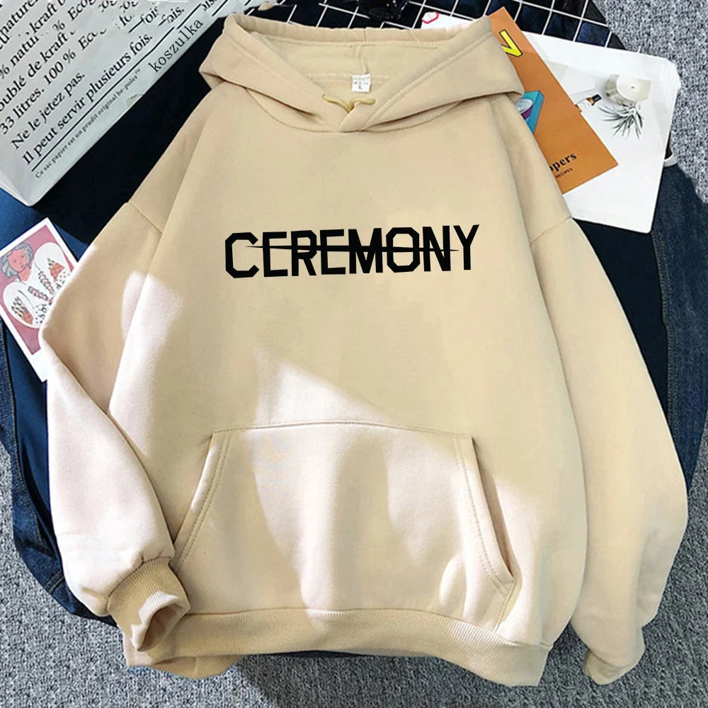 Hoodie Hot Song Ceremony Retro Women/men Hoodies Autumn Winter Clothes Aesthetic Sweatshirt Vintage