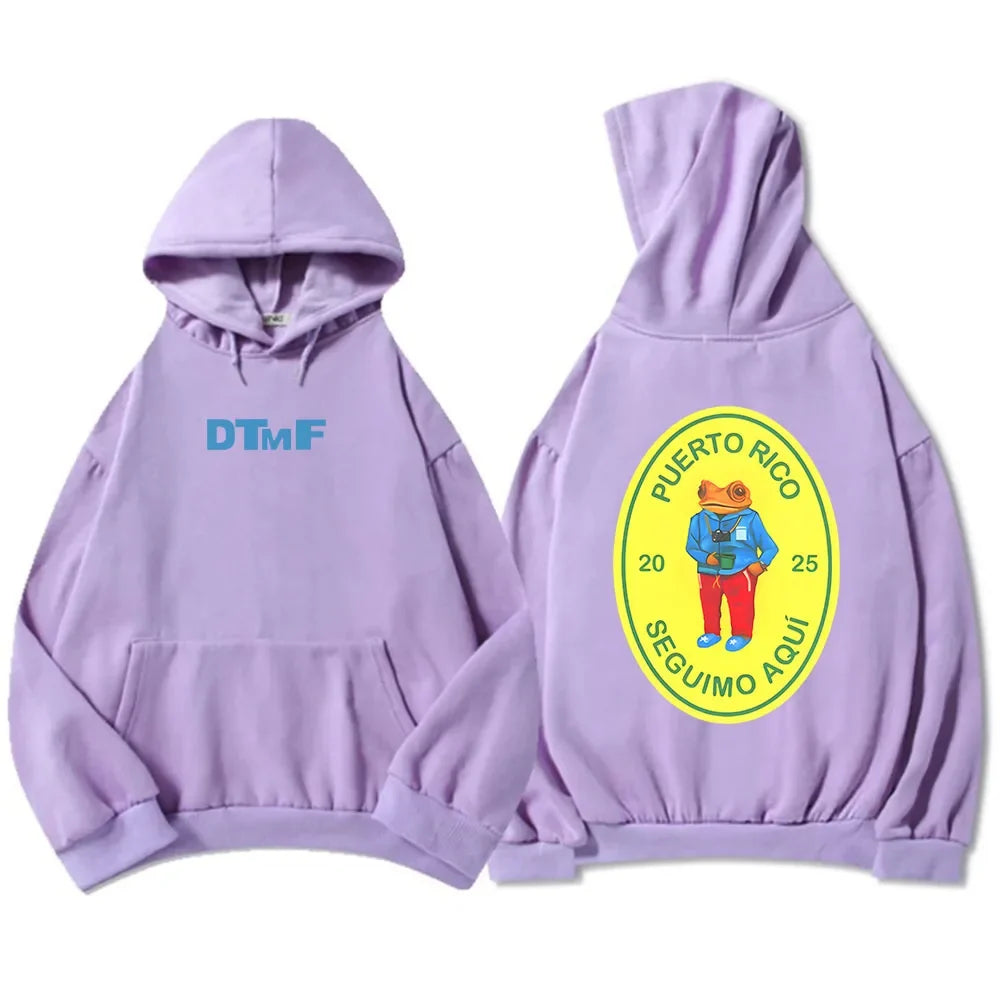 Hoodies Bad Bunny Singer Printing Sweatshirts Men Women Clothing Sudaderas Hombre Male