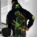 ONE PIECE Men's Hoodie Sweater Roronoa Zoro Japan Anime Spring and Autumn Hip Hop Boys Children's Long Sleeve Parent-Child Wear