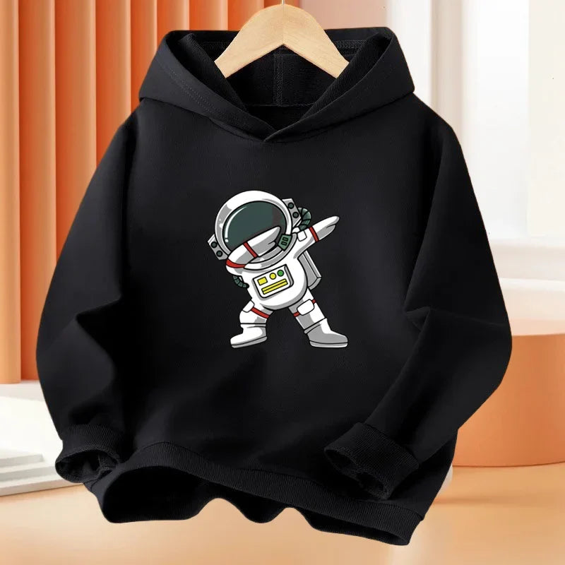 New Low battery Help me printing Hooded Kids Hoodies Sweatshirts Boys Spring  Autumn Hip Hop Basic Coat