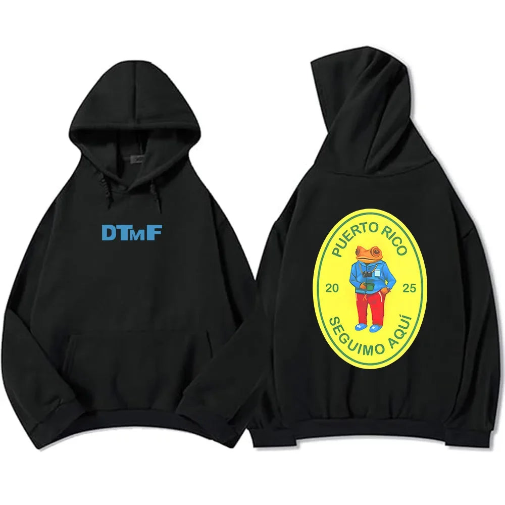 Hoodies Bad Bunny Singer Printing Sweatshirts Men Women Clothing Sudaderas Hombre Male