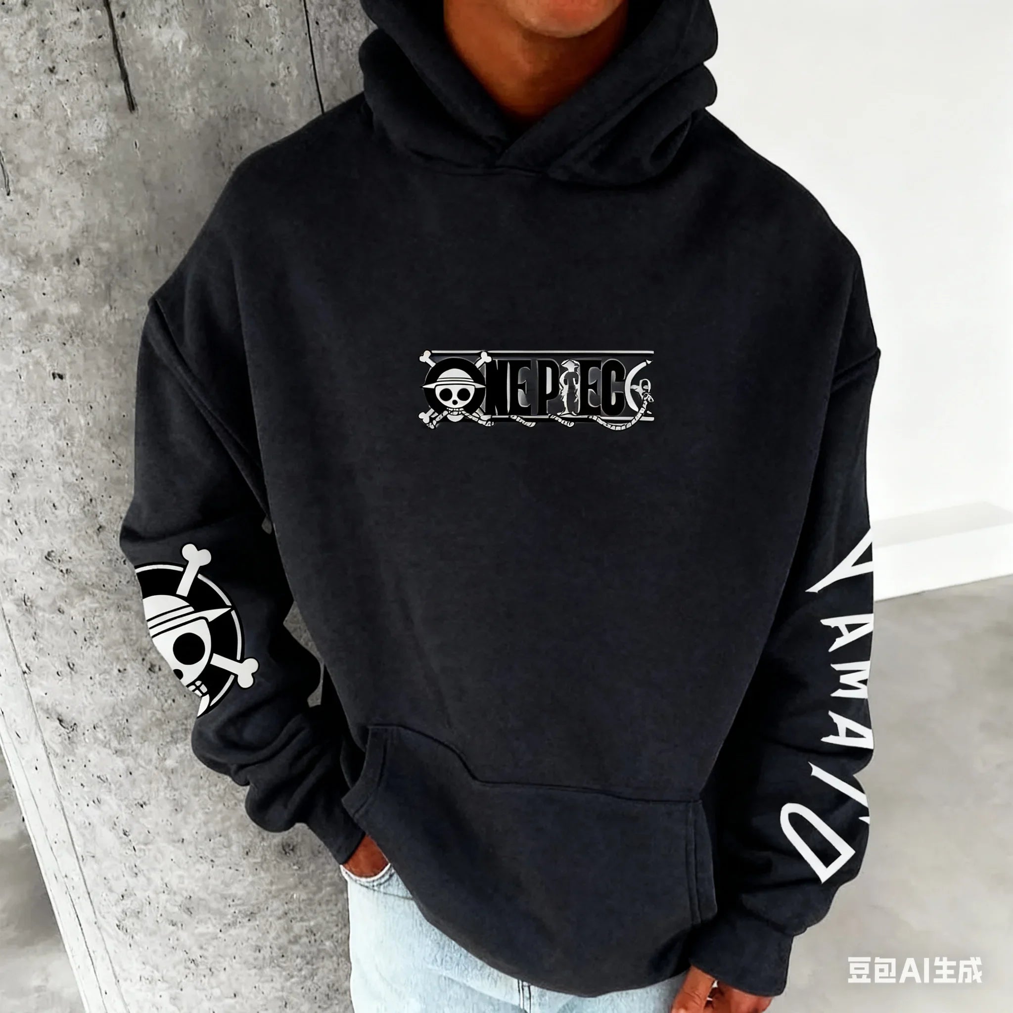 ONE PIECE Yamato Harajuku Anime 2025 Streetwear Winter Oversized Hoodie Vintage Men Women Long Sleeve Hooded Sweater Top Y2k