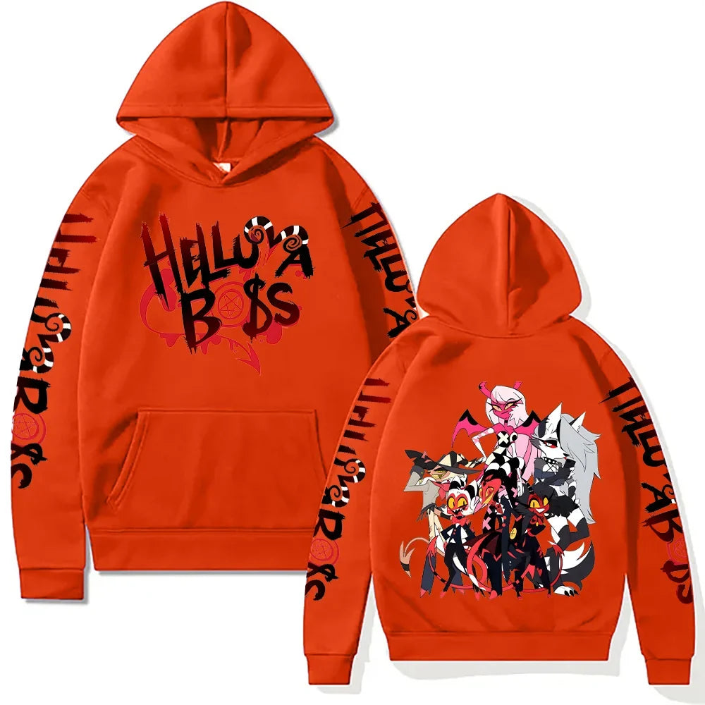 Hoodies New Trends Y2k Aesthetic Anime Sweatshirt Unisex Loose Hip Hop Streetwear Vintage Harajuku Pullovers Casual