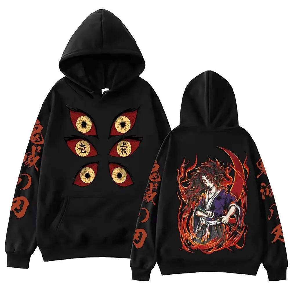 Anime Hoodie Men Women Pullover Sweatshirt Casual Streetwear Cosplay Costume Graphic Hooded Jacket Autumn Winter