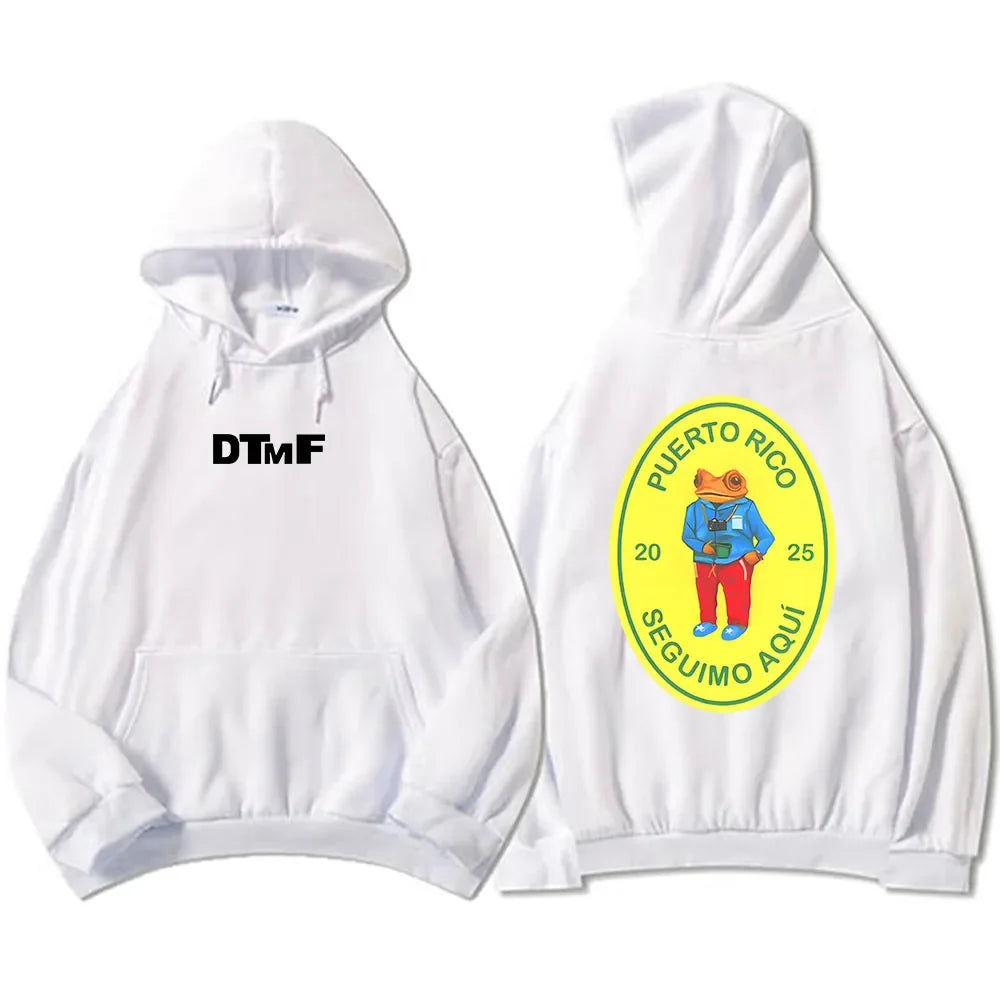 Hoodies Bad Bunny Singer Printing Sweatshirts Men Women Clothing Sudaderas Hombre Male