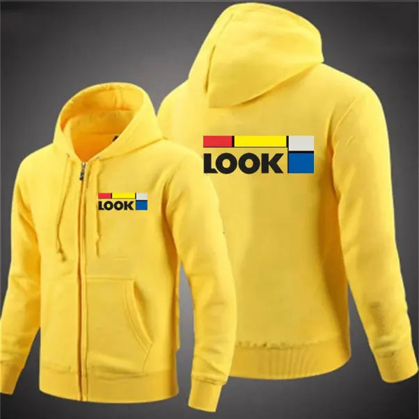 autumn Bicycle Men's woman hoodies New Long Sleeve Printed Zipper Hooded Long Sleeve Jacket Casual Sportswear Hoodie Pullover