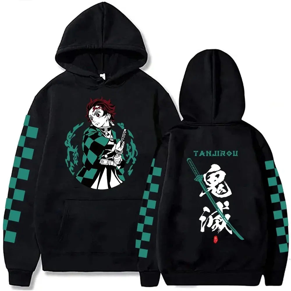 Anime Hoodie Men Women Pullover Sweatshirt Casual Streetwear Cosplay Costume Graphic Hooded Jacket Autumn Winter