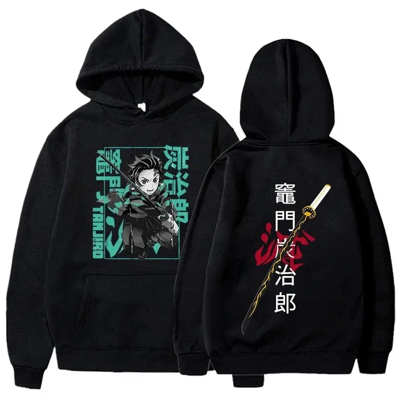 Anime Hoodie Men Women Pullover Sweatshirt Casual Streetwear Cosplay Costume Graphic Hooded Jacket Autumn Winter