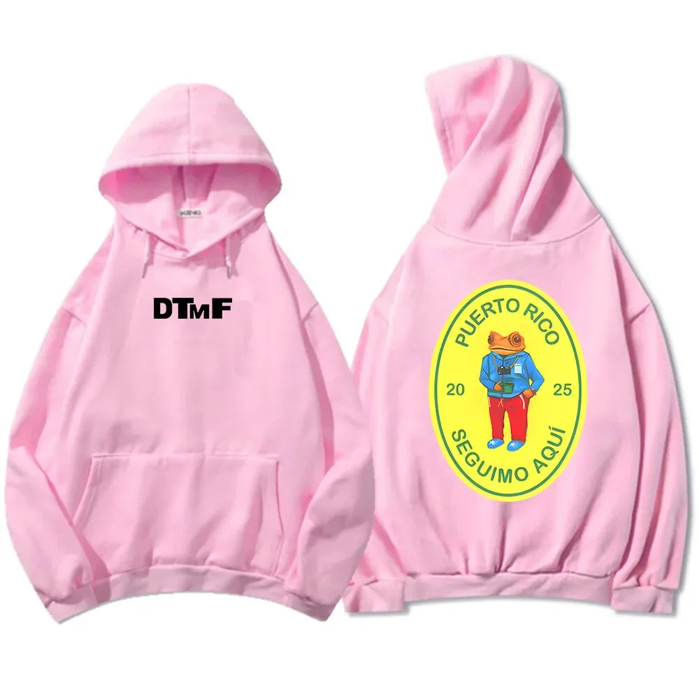 Hoodies Bad Bunny Singer Printing Sweatshirts Men Women Clothing Sudaderas Hombre Male
