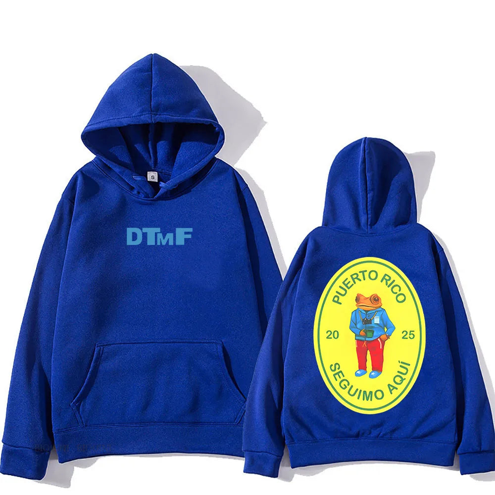 Hoodies Bad Bunny Singer Printing Sweatshirts Men Women Clothing Sudaderas Hombre Male
