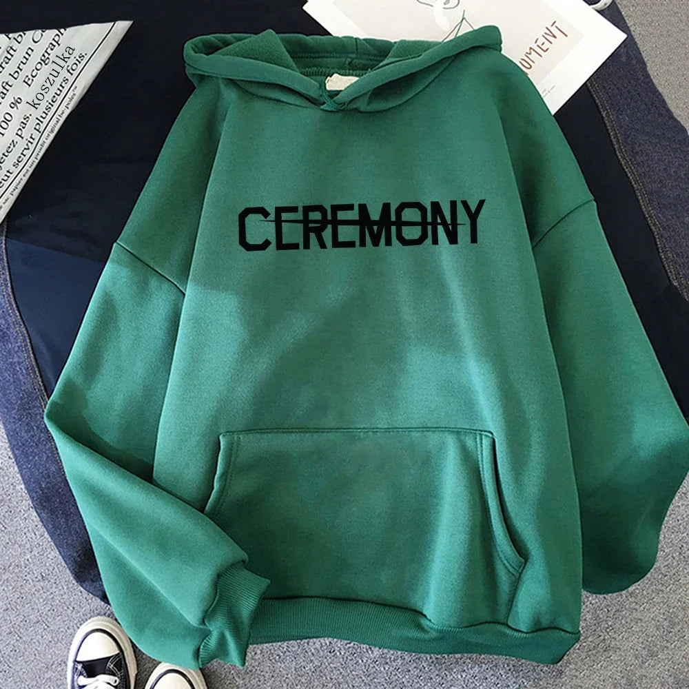 Hoodie Hot Song Ceremony Retro Women/men Hoodies Autumn Winter Clothes Aesthetic Sweatshirt Vintage