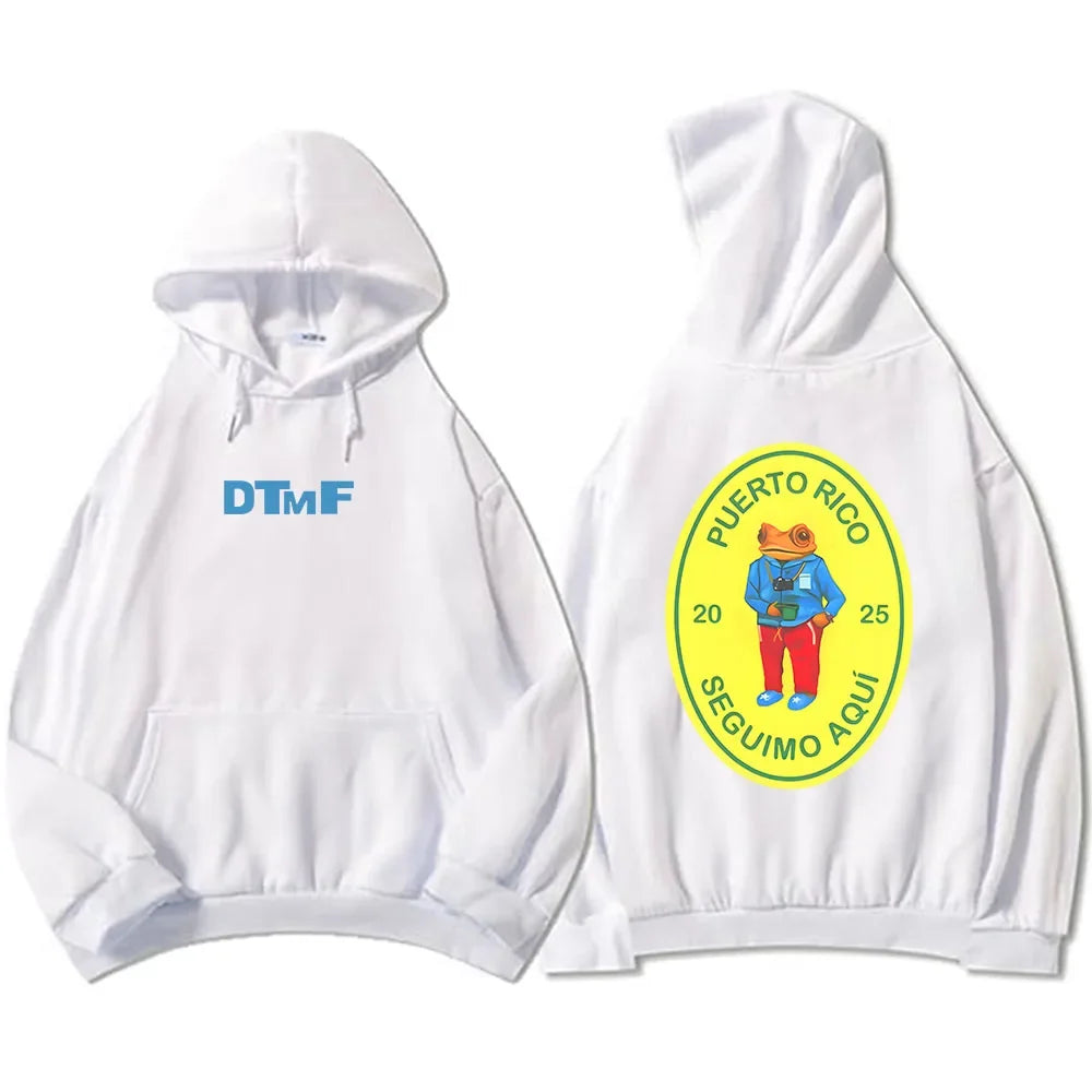 Hoodies Bad Bunny Singer Printing Sweatshirts Men Women Clothing Sudaderas Hombre Male