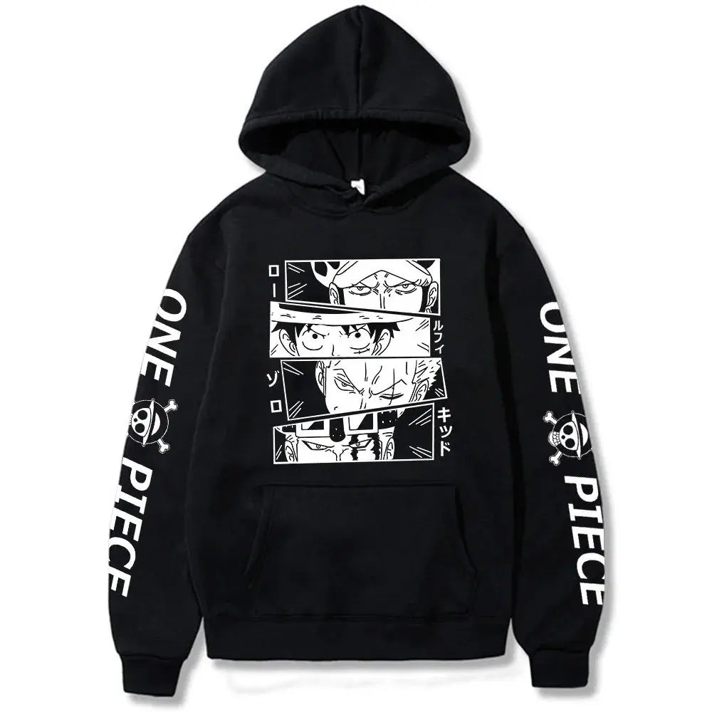 Anime Hoodie Men Women Pullover Sweatshirt Casual Streetwear Cosplay Costume Graphic Hooded Jacket Autumn Winter