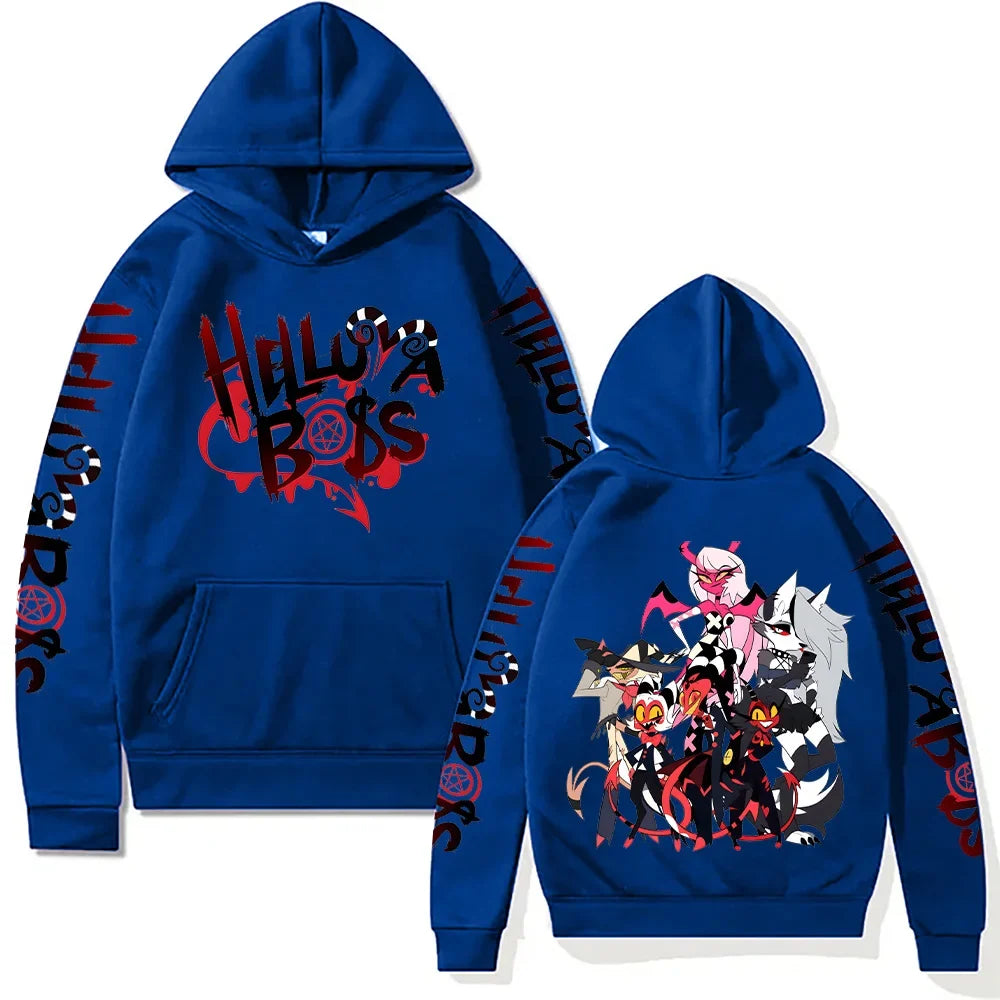 Hoodies New Trends Y2k Aesthetic Anime Sweatshirt Unisex Loose Hip Hop Streetwear Vintage Harajuku Pullovers Casual