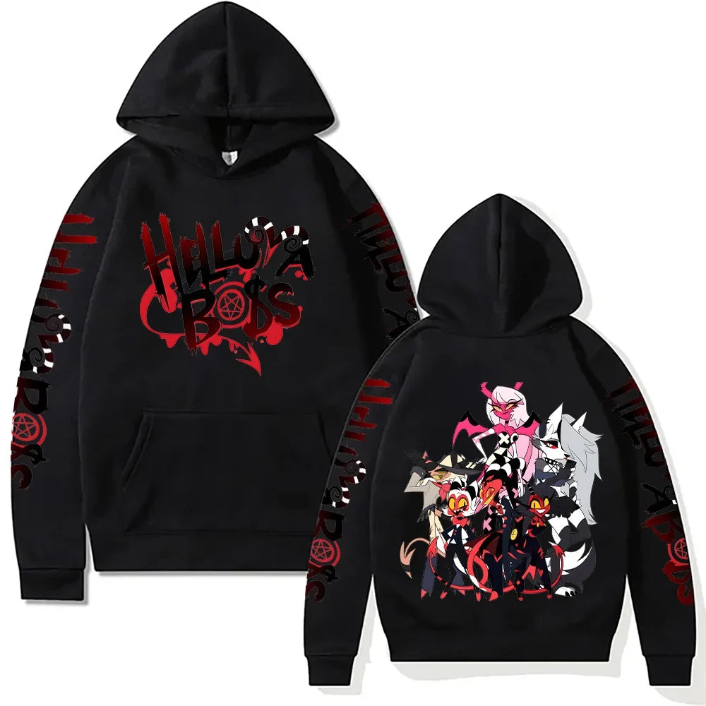 Hoodies New Trends Y2k Aesthetic Anime Sweatshirt Unisex Loose Hip Hop Streetwear Vintage Harajuku Pullovers Casual