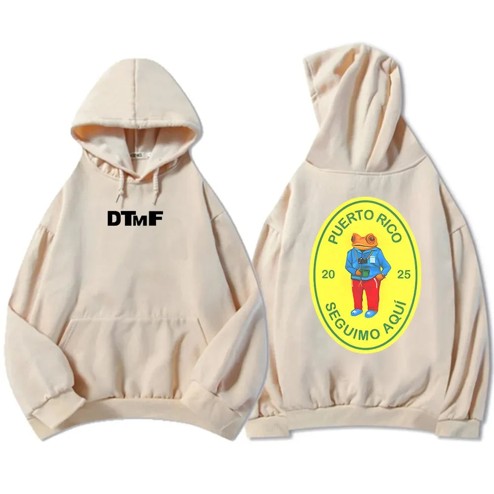 Hoodies Bad Bunny Singer Printing Sweatshirts Men Women Clothing Sudaderas Hombre Male