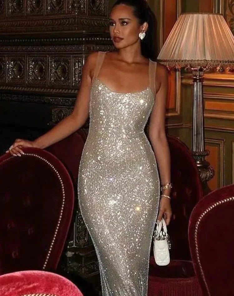 MELISA SEQUIN DRESS