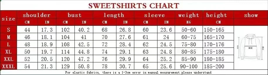 Hoodies Fashion Letter Printed Graphic Sweatshirts Loose Casual Harajuku Hooded Pullover Sportwear