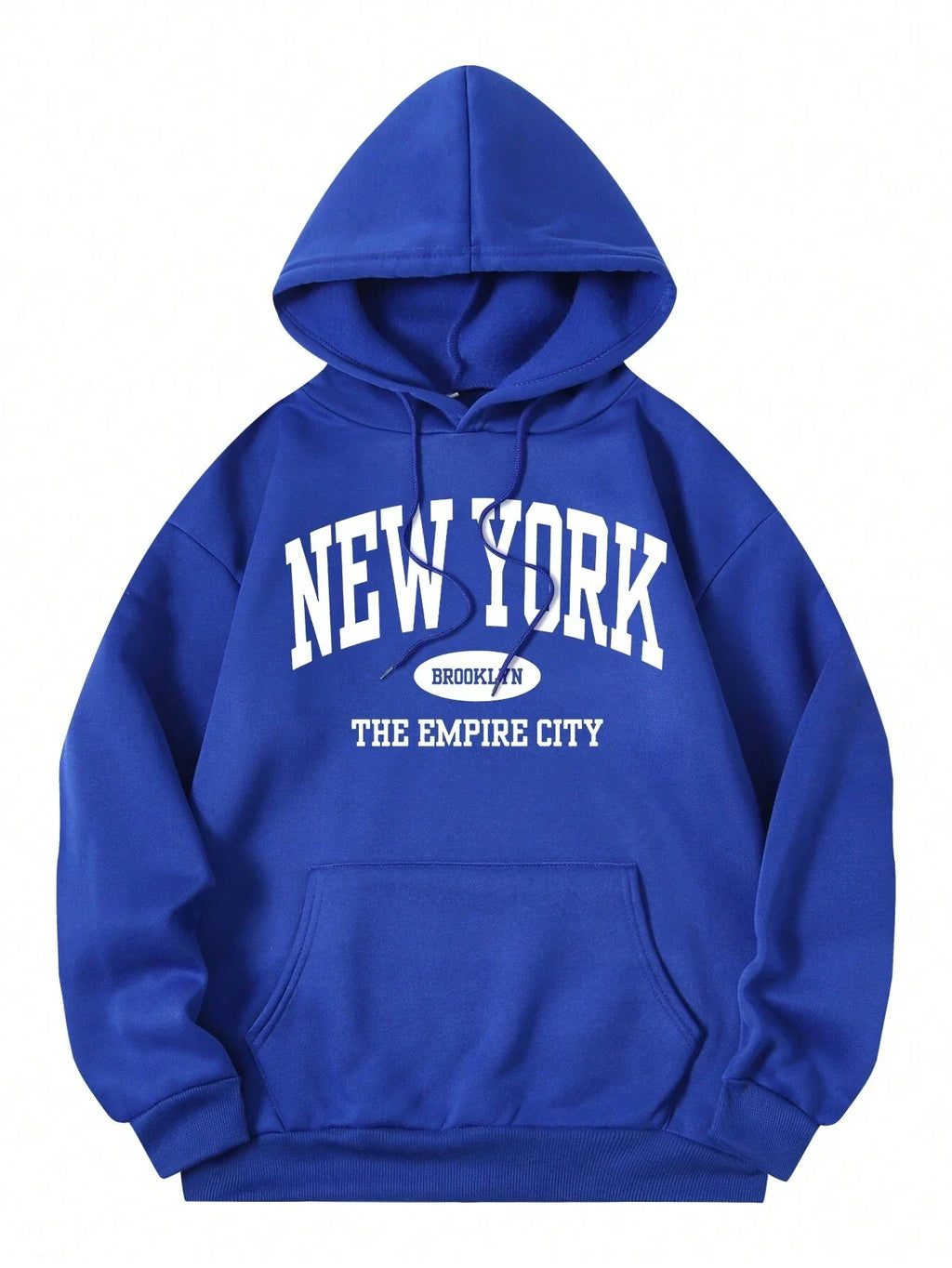 New York City Brooklyn Creative Letter Printed Female Hoodies Multicolor Loose Hoody Y2K Street Sportswear Fleece Hoodie Unisex