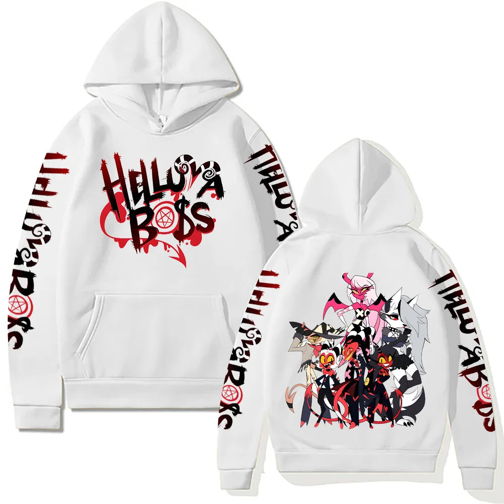 Hoodies New Trends Y2k Aesthetic Anime Sweatshirt Unisex Loose Hip Hop Streetwear Vintage Harajuku Pullovers Casual