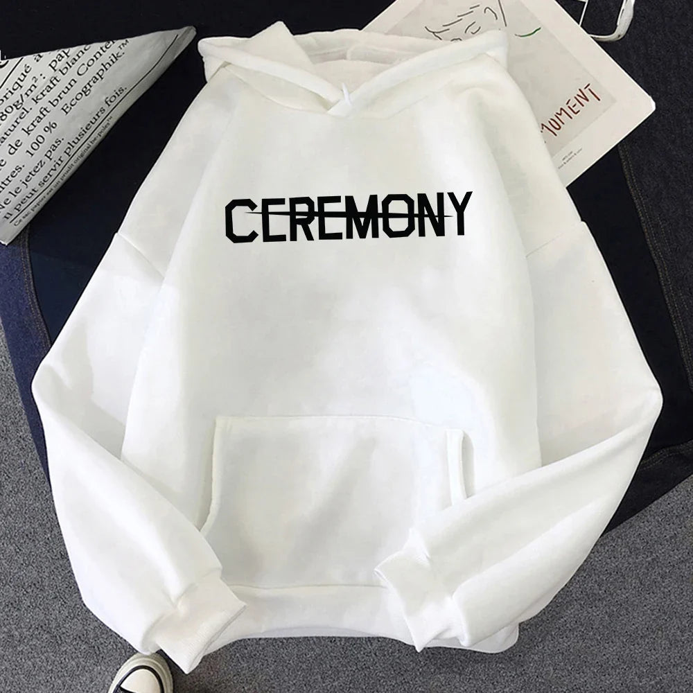 Hoodie Hot Song Ceremony Retro Women/men Hoodies Autumn Winter Clothes Aesthetic Sweatshirt Vintage