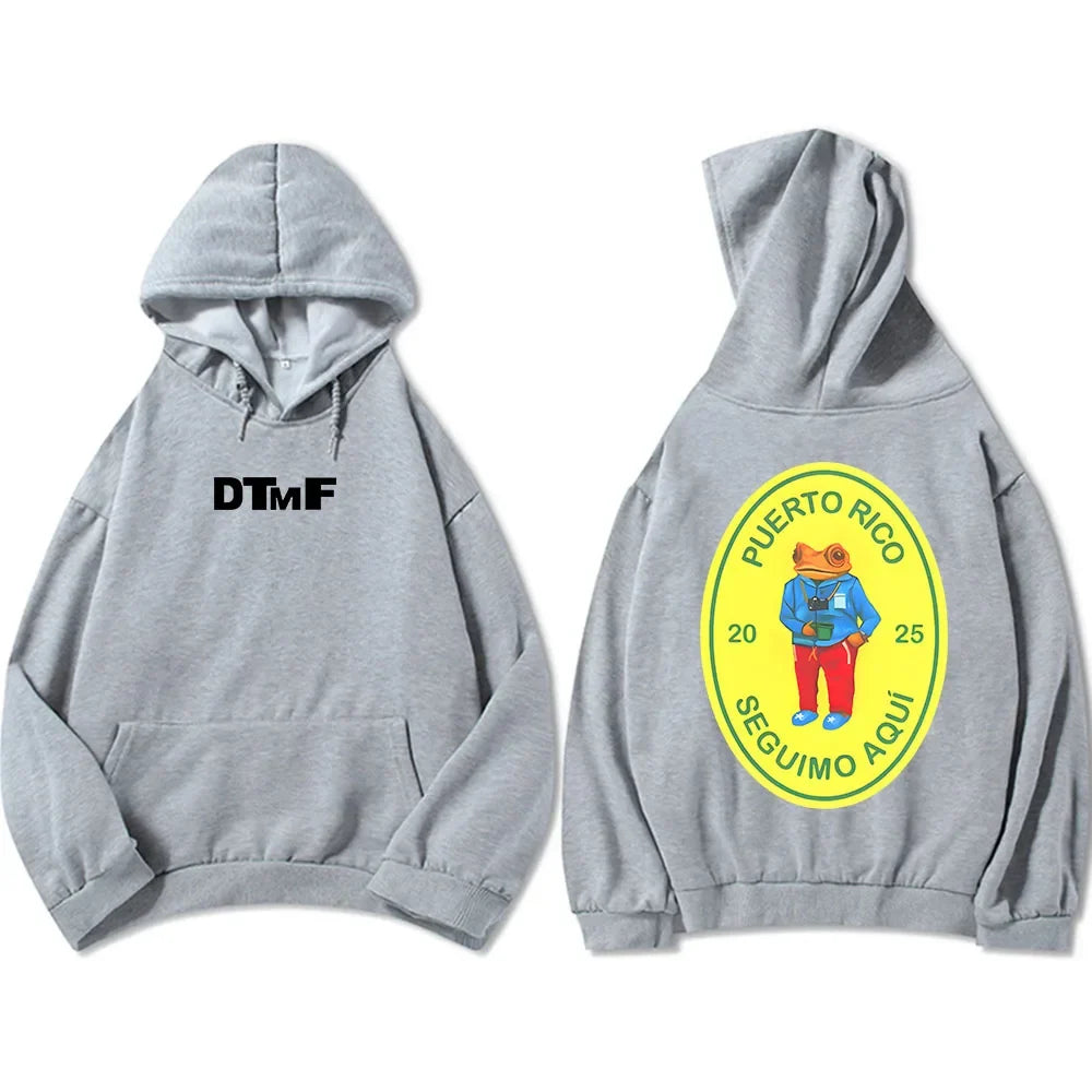 Hoodies Bad Bunny Singer Printing Sweatshirts Men Women Clothing Sudaderas Hombre Male