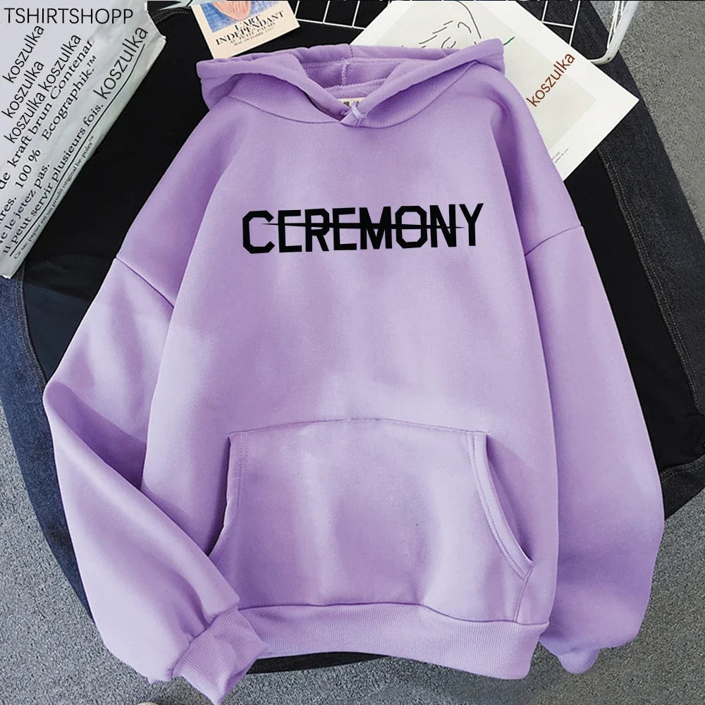 Hoodie Hot Song Ceremony Retro Women/men Hoodies Autumn Winter Clothes Aesthetic Sweatshirt Vintage