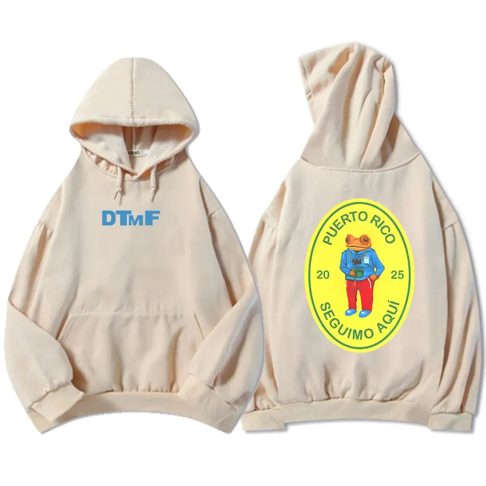 Hoodies Bad Bunny Singer Printing Sweatshirts Men Women Clothing Sudaderas Hombre Male