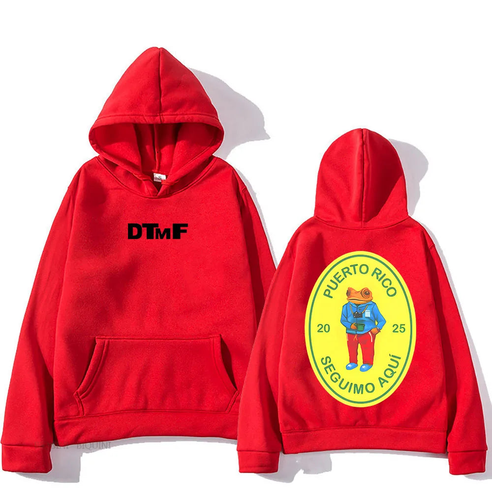 Hoodies Bad Bunny Singer Printing Sweatshirts Men Women Clothing Sudaderas Hombre Male