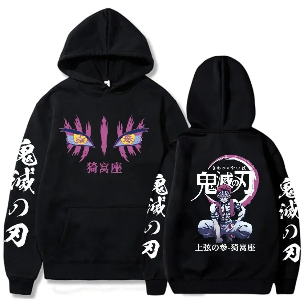 Anime Hoodie Men Women Pullover Sweatshirt Casual Streetwear Cosplay Costume Graphic Hooded Jacket Autumn Winter