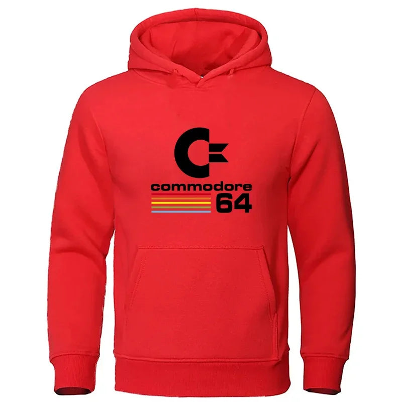 Comfortable Men Hoodie Tracksuit Autumn Winter Male Sweatshirts Commodore 64 Cool Clothing Long Sleeve Hoodies Street Hooded