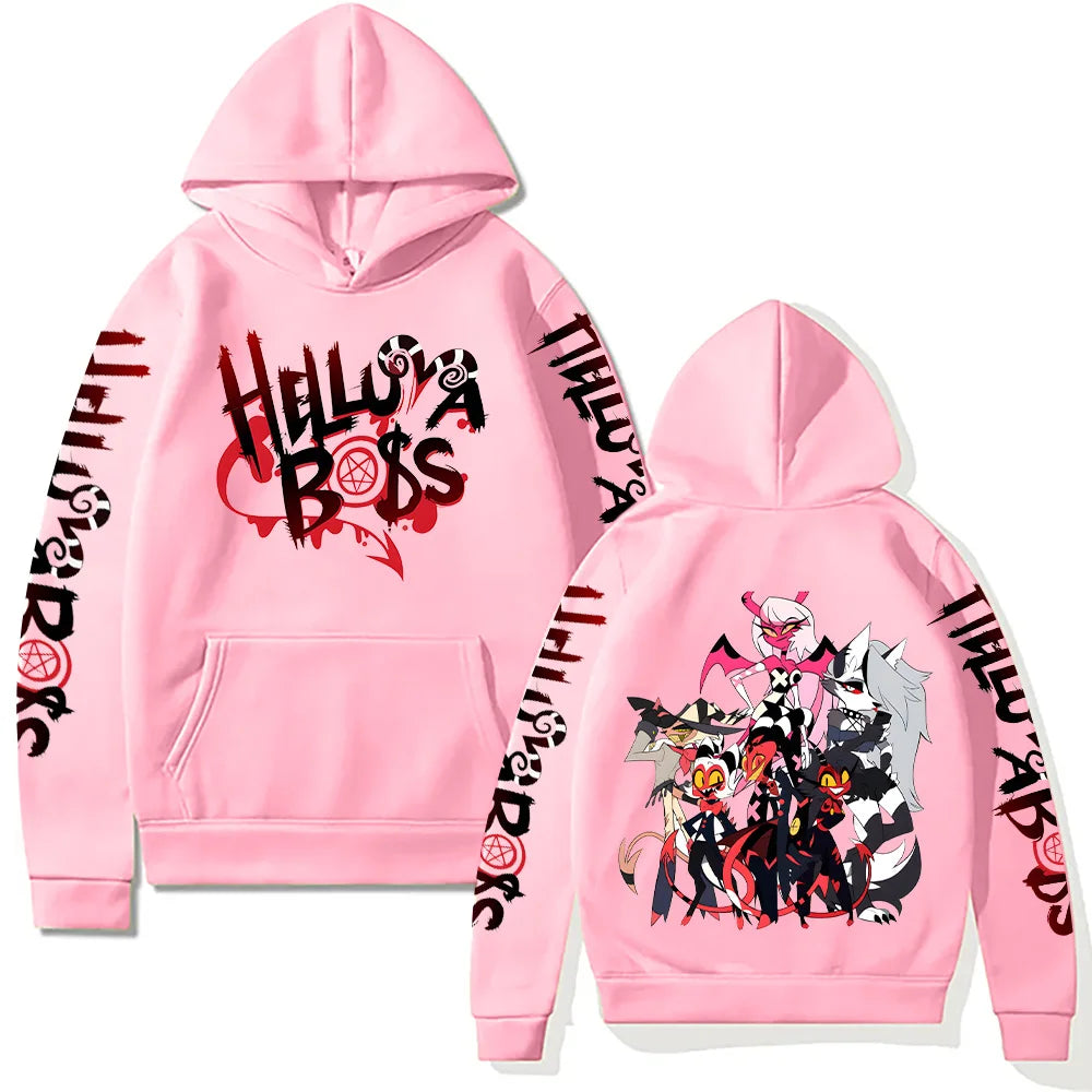 Hoodies New Trends Y2k Aesthetic Anime Sweatshirt Unisex Loose Hip Hop Streetwear Vintage Harajuku Pullovers Casual