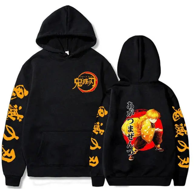 Anime Hoodie Men Women Pullover Sweatshirt Casual Streetwear Cosplay Costume Graphic Hooded Jacket Autumn Winter