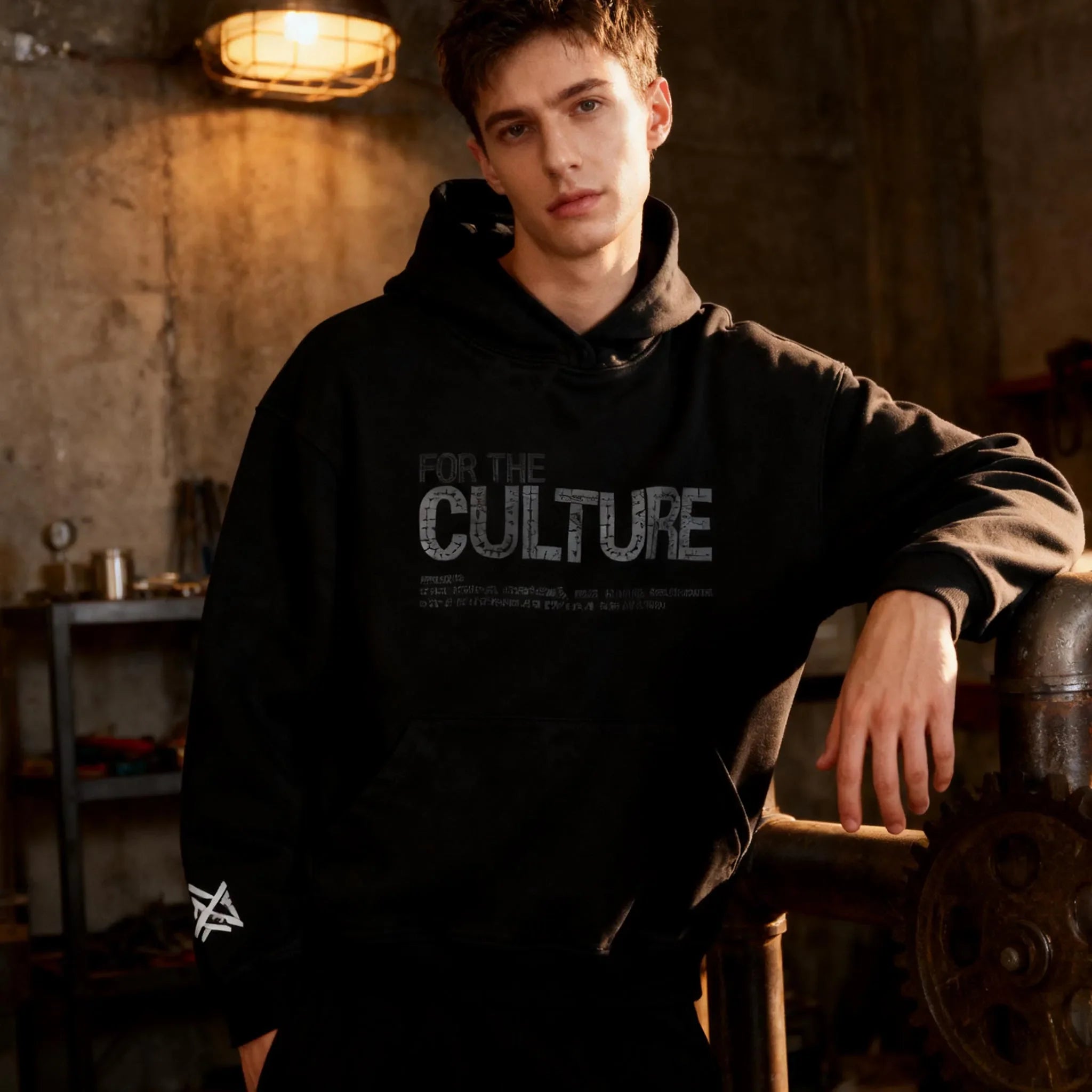Retro Fashion Hoodies Autumn Winter New Loose American Personalized Clothing Trend Letter Rhinestones Trendy Streetwear