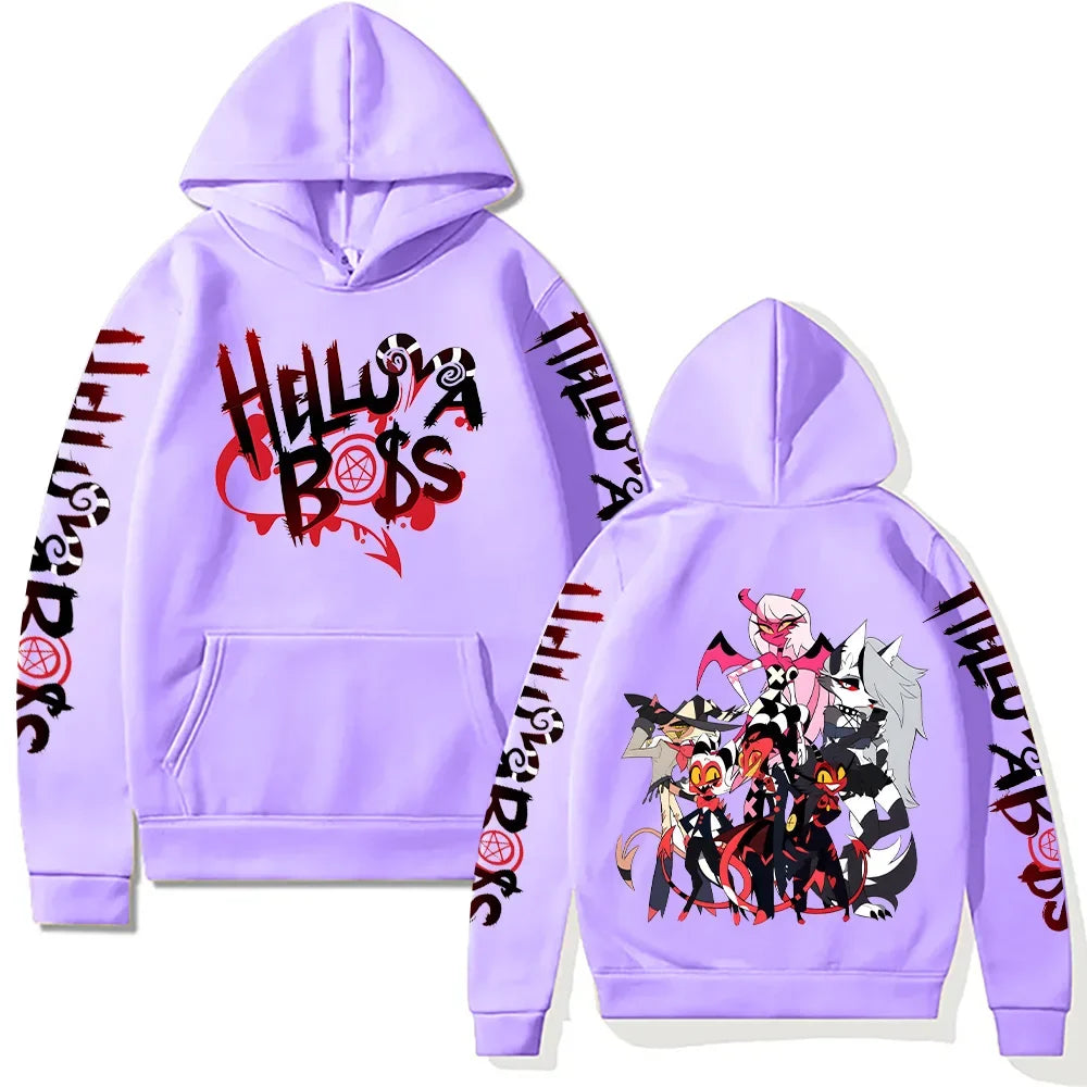Hoodies New Trends Y2k Aesthetic Anime Sweatshirt Unisex Loose Hip Hop Streetwear Vintage Harajuku Pullovers Casual