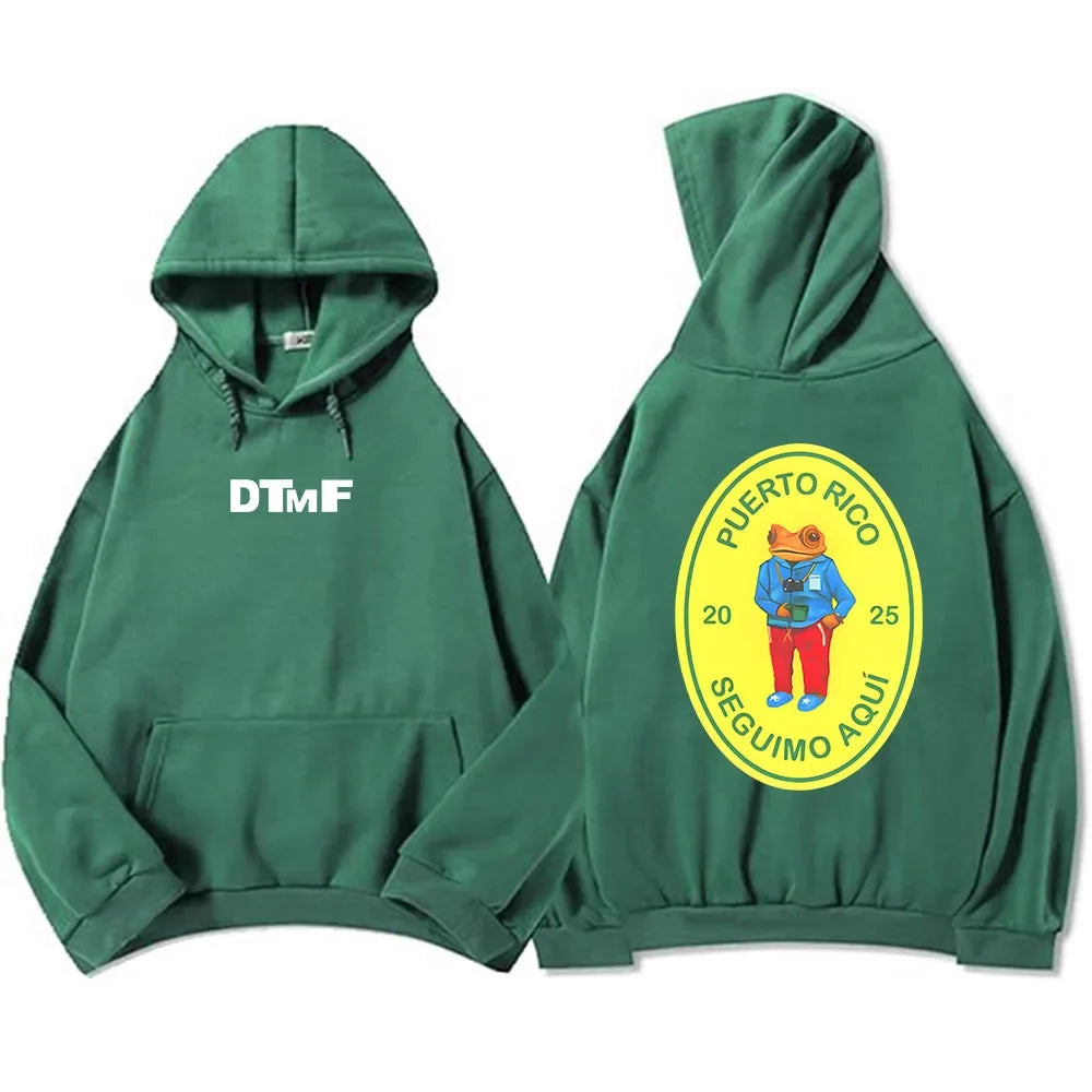 Hoodies Bad Bunny Singer Printing Sweatshirts Men Women Clothing Sudaderas Hombre Male