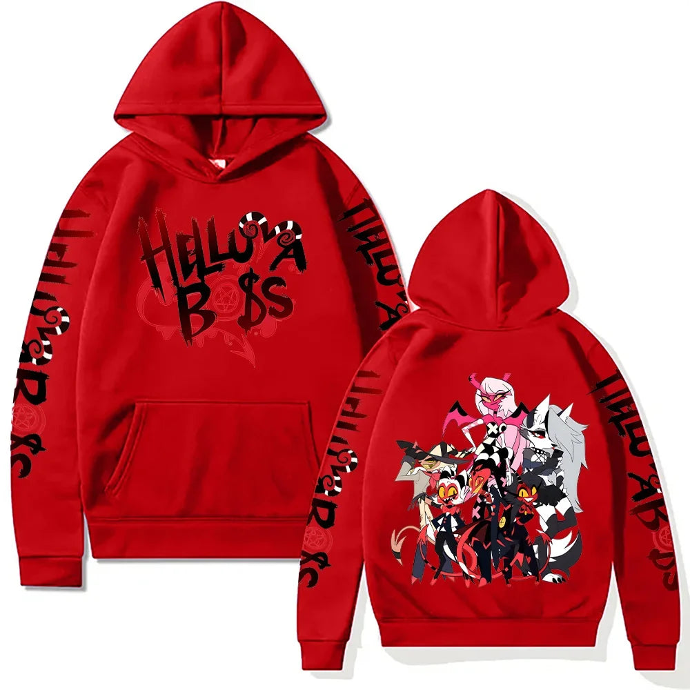 Hoodies New Trends Y2k Aesthetic Anime Sweatshirt Unisex Loose Hip Hop Streetwear Vintage Harajuku Pullovers Casual