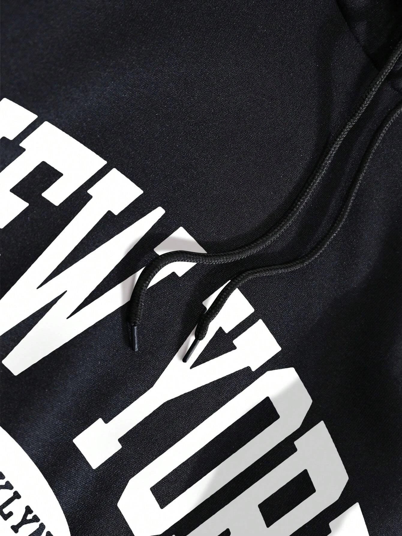 New York City Brooklyn Creative Letter Printed Female Hoodies Multicolor Loose Hoody Y2K Street Sportswear Fleece Hoodie Unisex