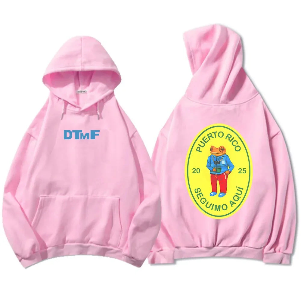 Hoodies Bad Bunny Singer Printing Sweatshirts Men Women Clothing Sudaderas Hombre Male