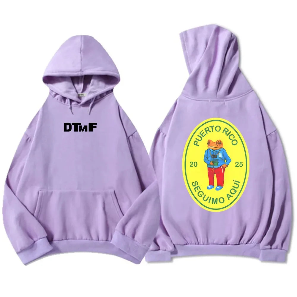 Hoodies Bad Bunny Singer Printing Sweatshirts Men Women Clothing Sudaderas Hombre Male