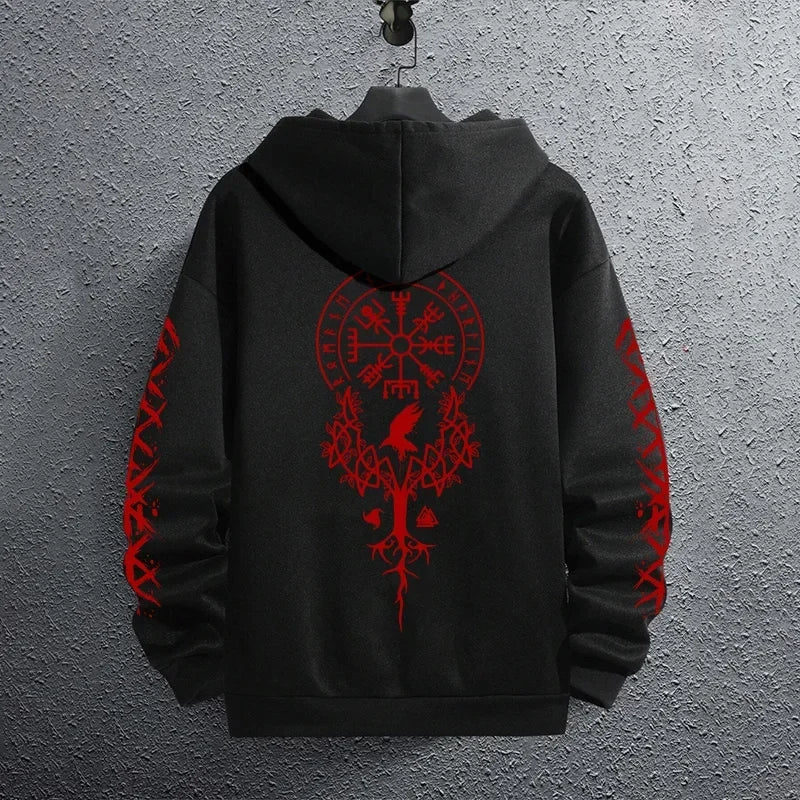 Black Sweatshirts Autumn Winter Male Daily Casual Sporty Jogging Hoodie Men's Outwear Fashion Pullover